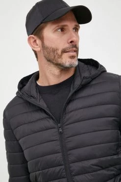 Ανδρικά Κοντά μπουφάν Μπουφάν United Colors Of Benetton μαύρο, -United Colors of Benetton Εκπτώσεις unnamed file 821