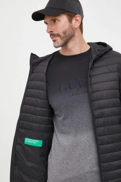 Ανδρικά Κοντά μπουφάν Μπουφάν United Colors Of Benetton μαύρο, -United Colors of Benetton Εκπτώσεις unnamed file 823