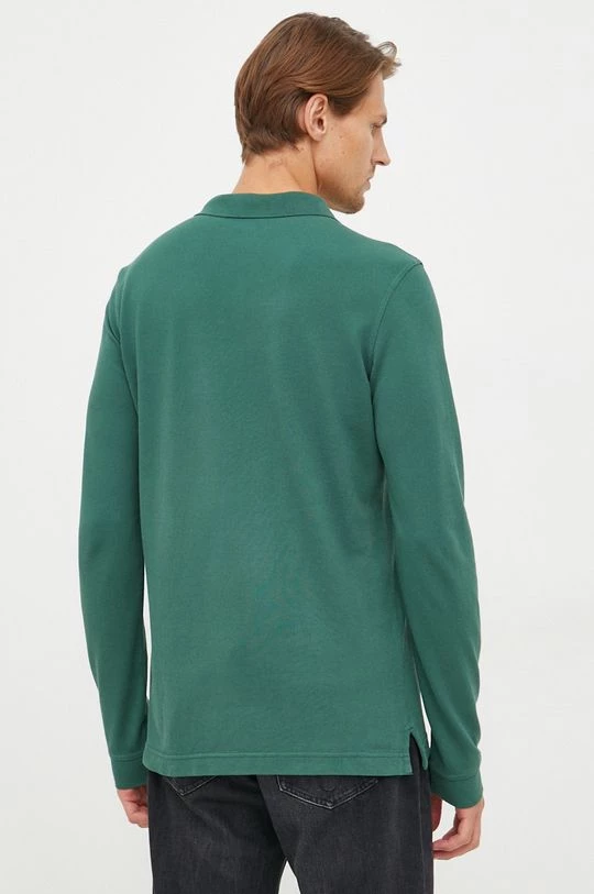 Ανδρικά Μακρυμάνικα Βαμβακερή μπλούζα με μακριά μανίκια United Colors Of Benetton πράσινο 5 Ανδρικά Μακρυμάνικα Βαμβακερή μπλούζα με μακριά μανίκια United Colors Of Benetton πράσινο - Image 3