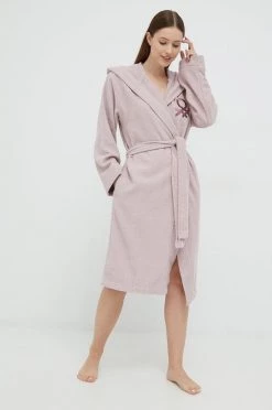 Μπουρνούζια Βαμβακερό μπουρνούζι United Colors Of Benetton ροζ -United Colors of Benetton Εκπτώσεις unnamed file 862