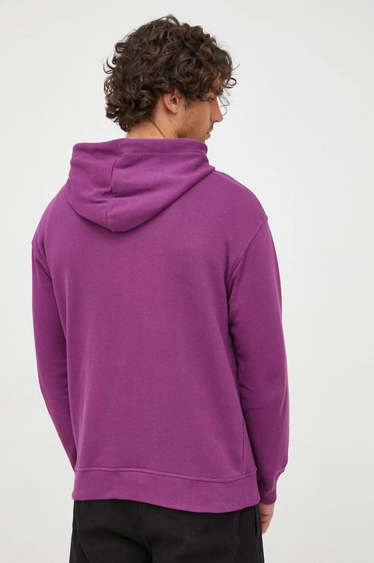 Ανδρικά Χωρίς φερμουάρ Μπλούζα United Colors Of Benetton μοβ, 5 Ανδρικά Χωρίς φερμουάρ Μπλούζα United Colors Of Benetton μοβ, - Image 3