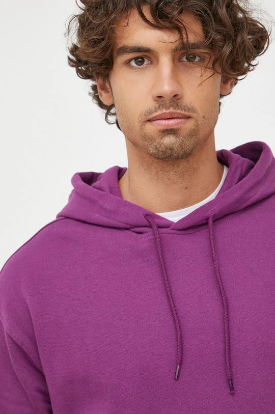 Ανδρικά Χωρίς φερμουάρ Μπλούζα United Colors Of Benetton μοβ, 6 Ανδρικά Χωρίς φερμουάρ Μπλούζα United Colors Of Benetton μοβ, - Image 4