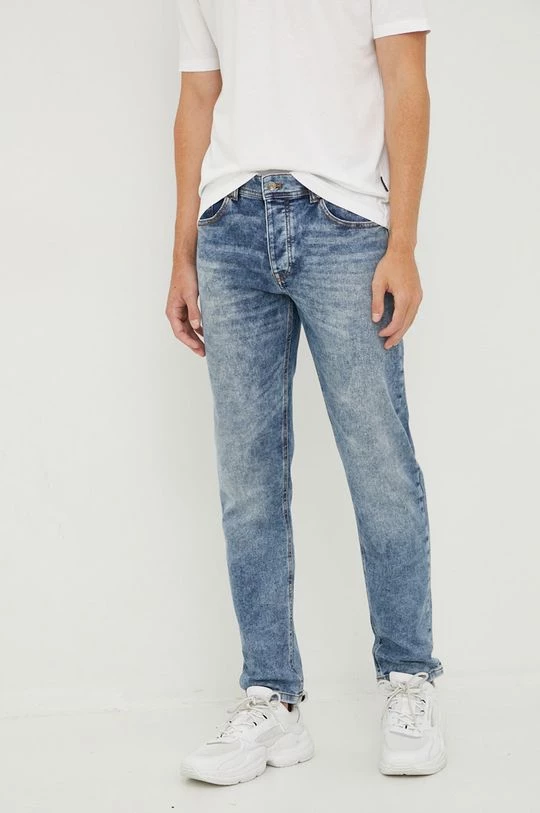 Ανδρικά Slim και Skinny Τζιν παντελονι United Colors Of Benetton μπλε 3 Ανδρικά Slim και Skinny Τζιν παντελονι United Colors Of Benetton μπλε