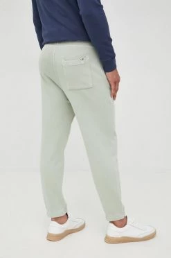 Ανδρικά Παντελόνια φόρμας Βαμβακερό παντελόνι United Colors Of Benetton πράσινο -United Colors of Benetton Εκπτώσεις unnamed file 972